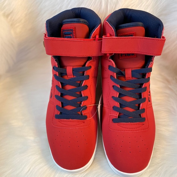 New Fila Men’s Vulc 13 Mid Plus Basketball Sneaker - Picture 4 of 13